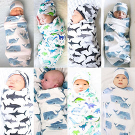 Newborn Baby Sleeping Bag Cute Cartoon Animal